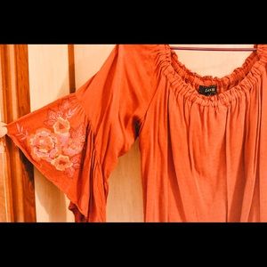 Lux II Orange Dress